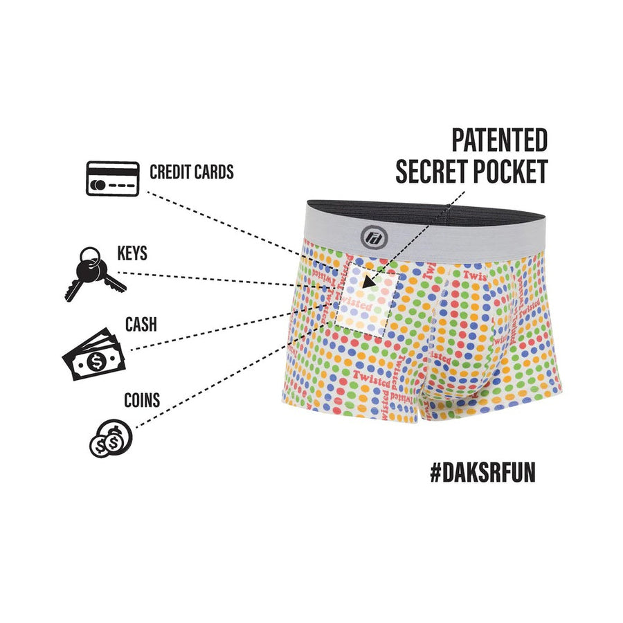 Fundaks Hidden Pocket Men's Underwear - Twisted - – Fundaksunderwear